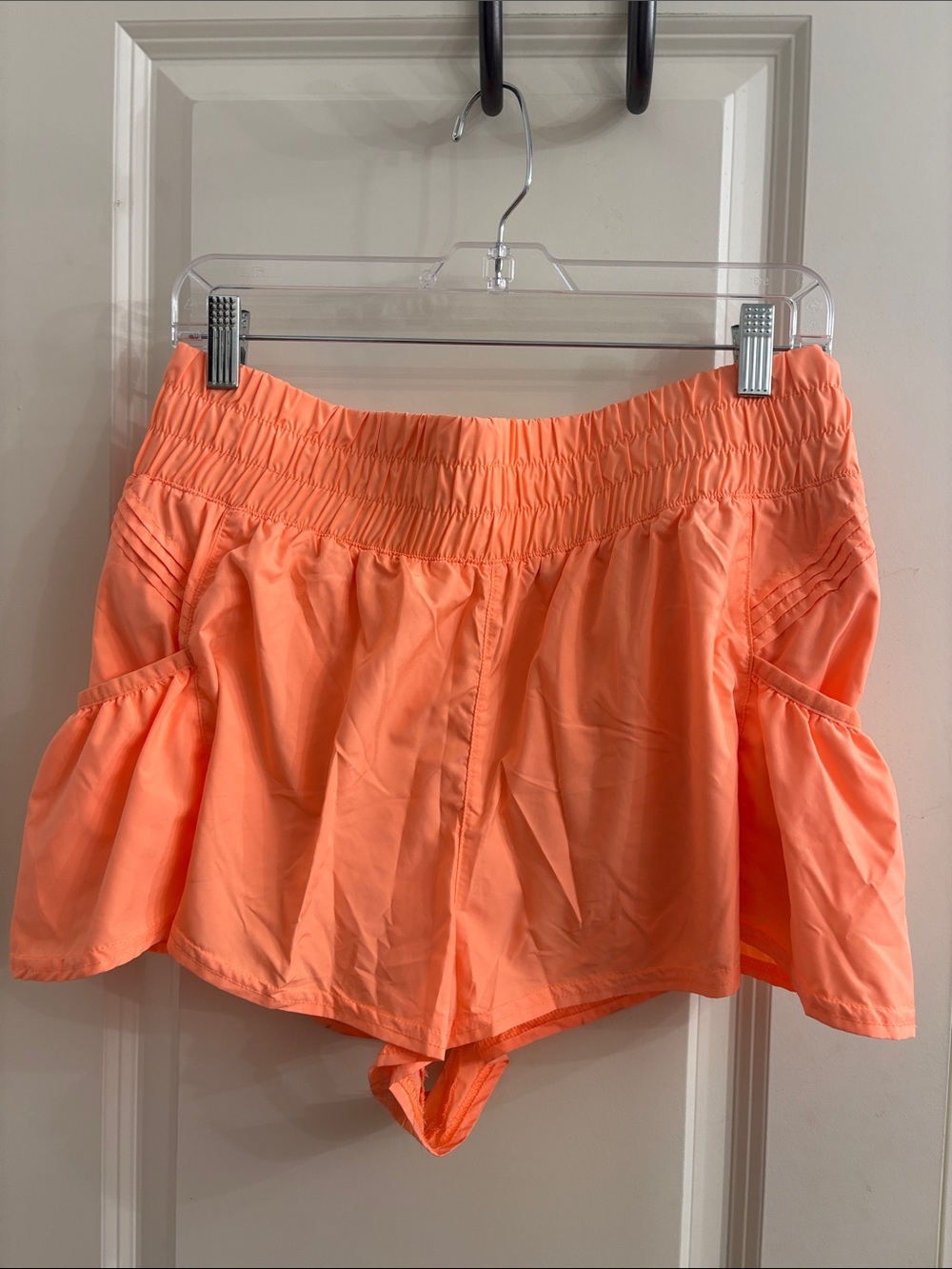 Free People shorts, neon orange